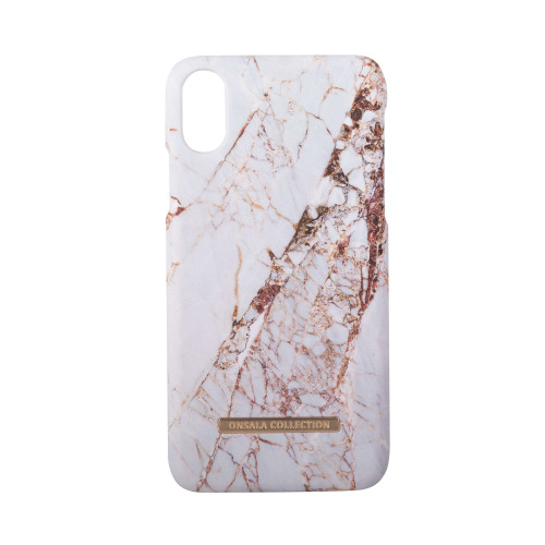 ONSALA COLLECTION Mobilskal Soft White Rhino Marble iPhone X/Xs