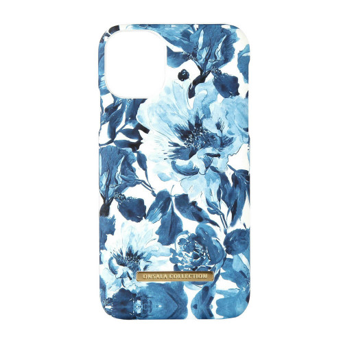 ONSALA COLLECTION Mobilskal Soft Indigo Peony iPhone 11