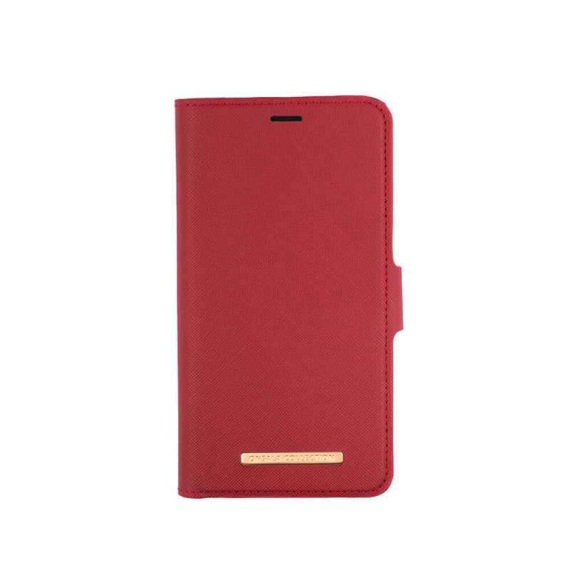 Produktbild för COLLECTION Mobilfodral Saffiano Red iPhone 12  Mini