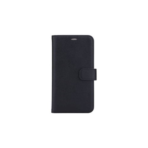 RADICOVER Strålningsskydd Mobilfodral PU iPhone 12 Mini Flipcover Svart