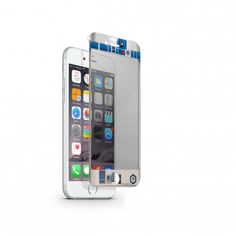Produktbild för Skärmskydd iPhone6/6S Härdat Glas R2D2