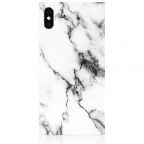 IDECOZ Mobilskal Vit Marble iPhone XS Max