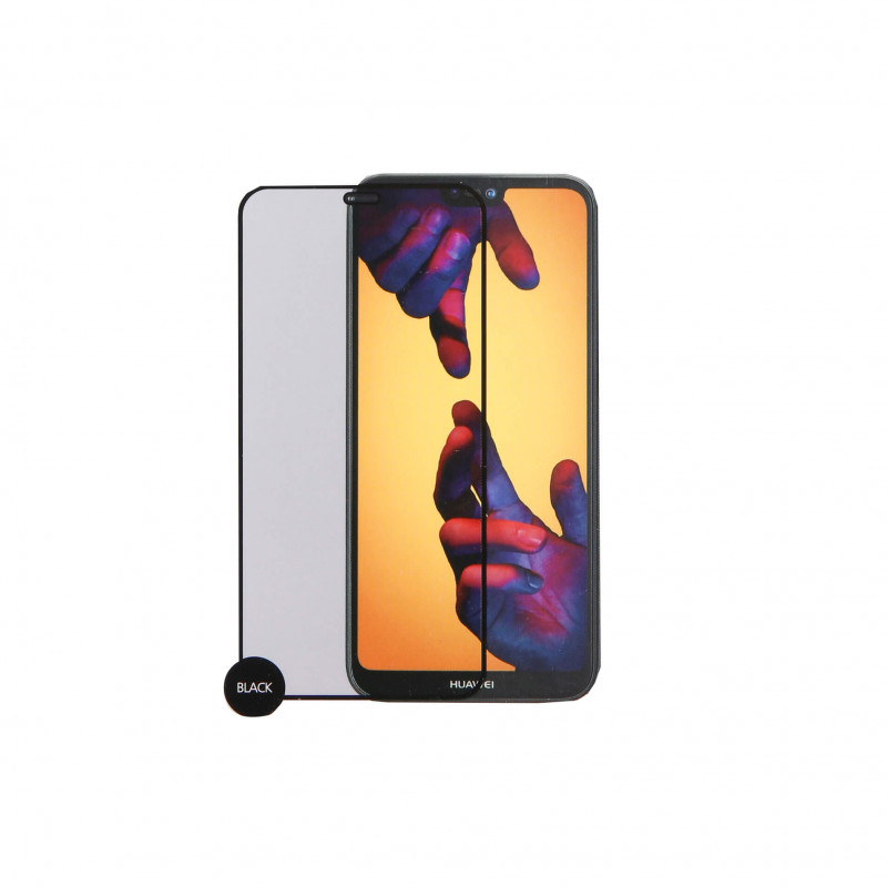Produktbild för Härdat Glas 3D Full Cover Svart Huawei P30 2019