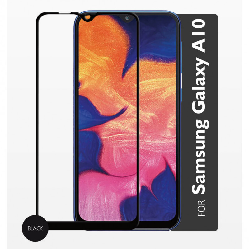 Produktbild för Härdat Glas 2,5D Full Cover Samsung A10 2019