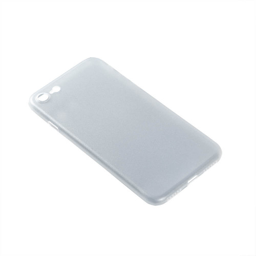 GEAR Mobilskal Ultraslim Vit Semitransparent iPhone 7/8/SE