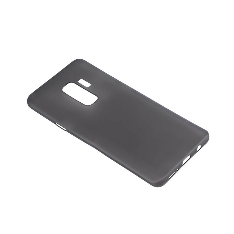 Produktbild för Mobilskal Ultraslim Svart Semitransparent Samsung S9