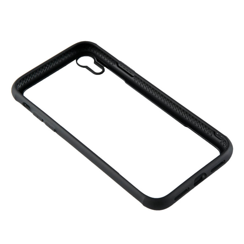 Produktbild för Mobilskal med Tempererat Glas Svart iPhone XR 6,1"