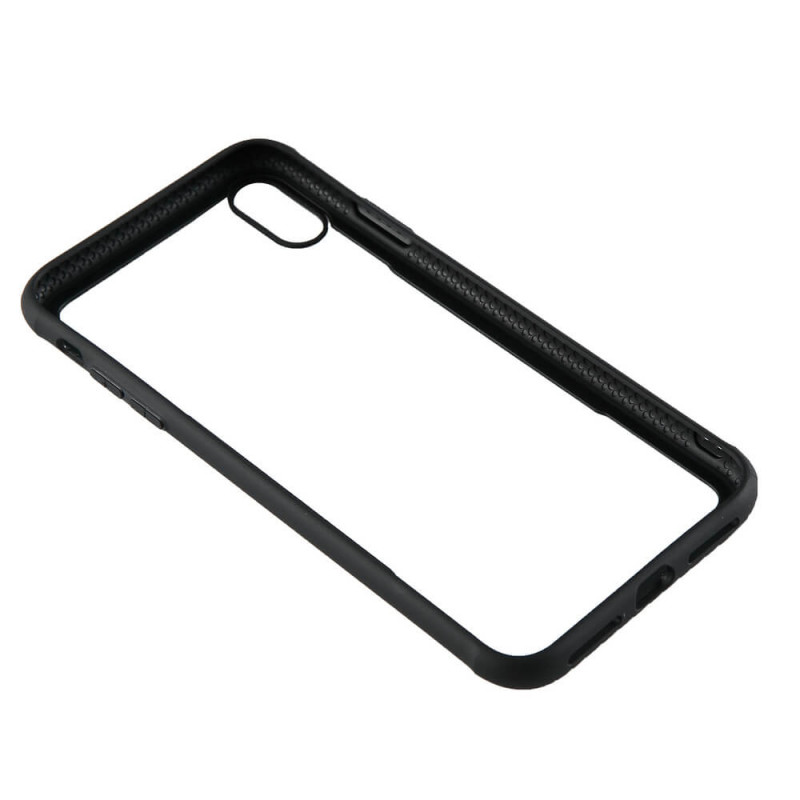 Produktbild för Mobilskal med Tempererat Glas Svart iPhone Xs Max 6,5"