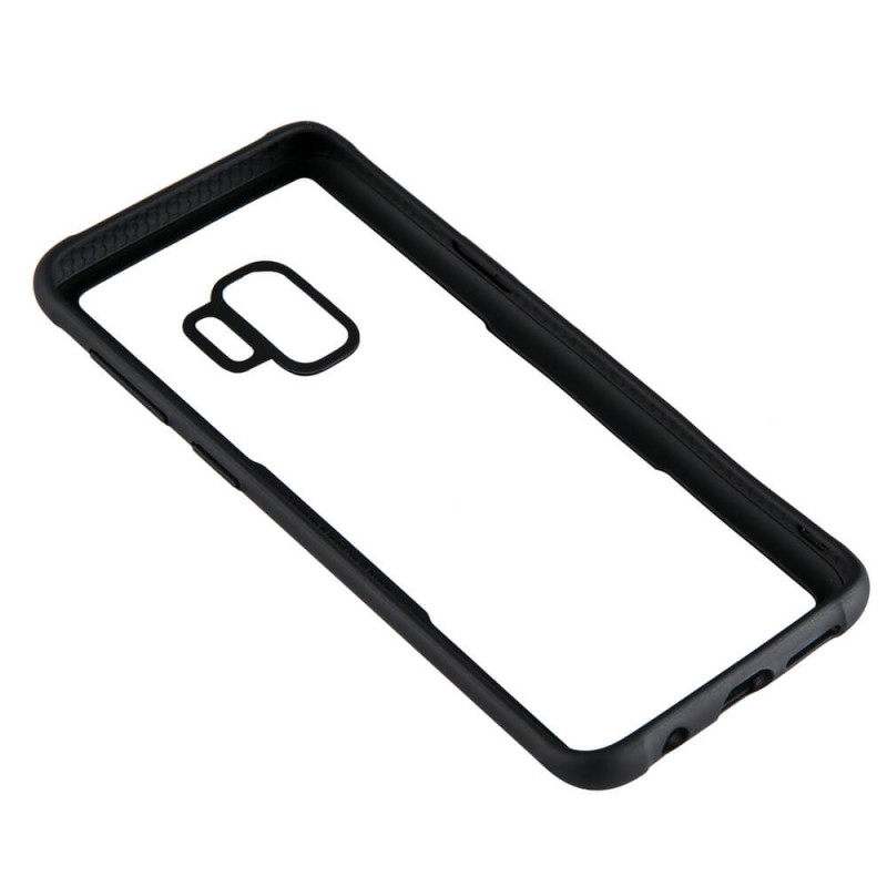 Produktbild för Mobilskal med Tempererat Glas Svart Samsung S9