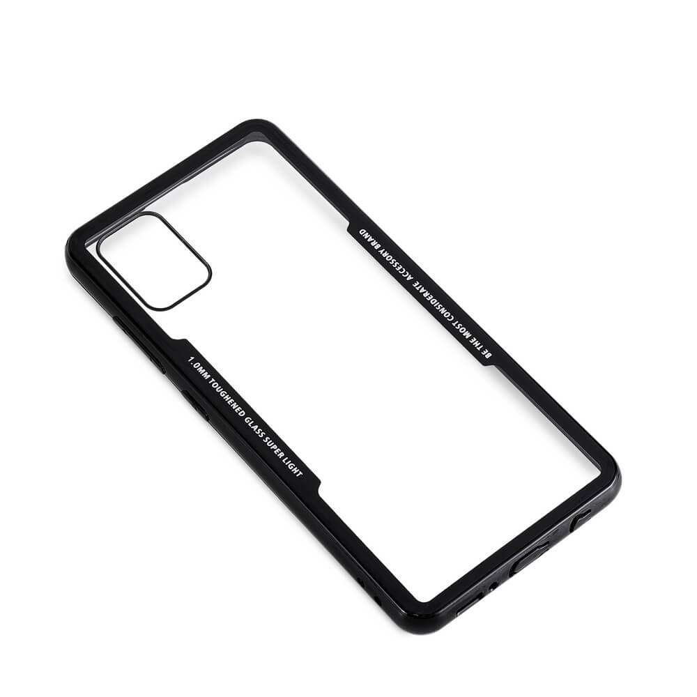 Produktbild för Mobilskal med Tempererat Glas Svart Samsung A51