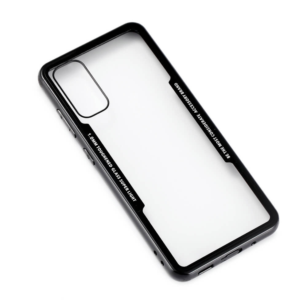 Produktbild för Mobilskal med Tempererat Glas Svart Samsung S20