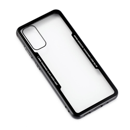 GEAR Mobilskal med Tempererat Glas Svart Samsung S20
