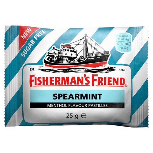 FISHERMAN'S FRIEND Sockerfri Spearmint 25g