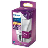Philips LED E27 Normal 60W Rörelsesens