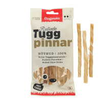 Miniatyr av produktbild för Dogman Tuggpinnar 10p Brun S 12,5cm