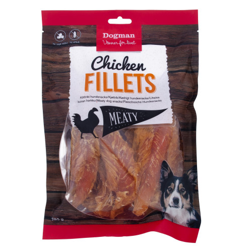 DOGMAN Meaty Kycklingfilé Hundgodis 285g