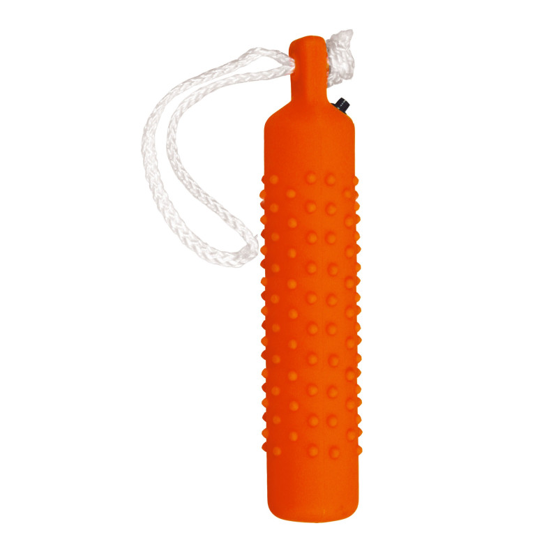 Produktbild för Dogman Leksak Dummie flytande Orange S 26cm