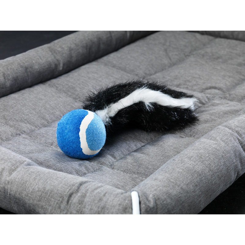 Produktbild för Dogman Leksak Boll med svans Flerfärgad M 25cm
