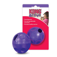 Miniatyr av produktbild för KONG Aktiveringsleksak Treat Ball Blå 8cm