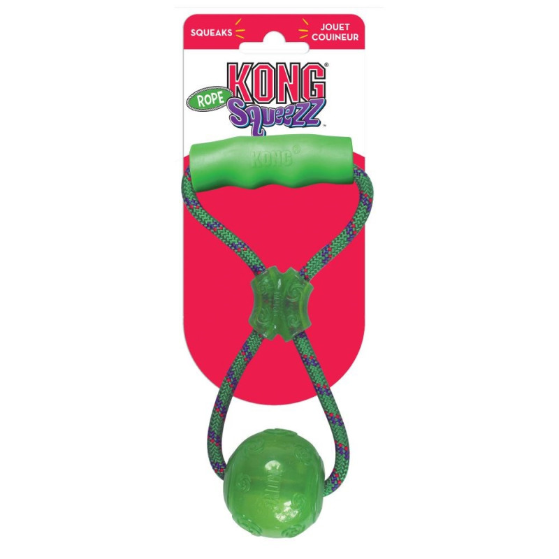 Produktbild för KONG Leksak Squeezz Ball Mix M 27cm
