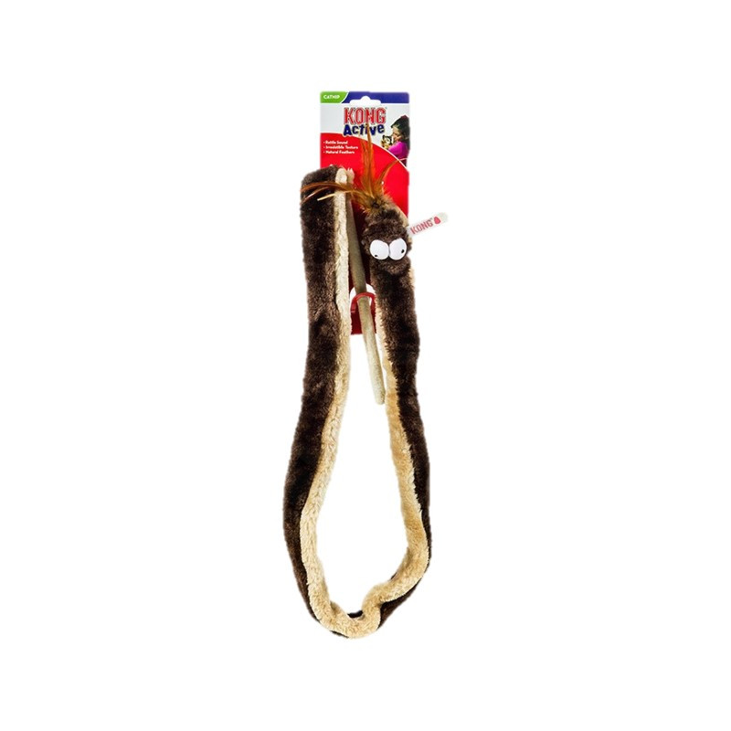 Produktbild för KONG Leksak Teaser Snake Mix 142cm