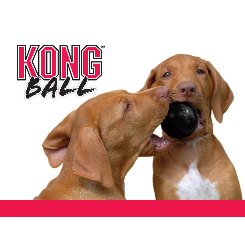 Produktbild för KONG Leksak Ball Extreme Svart S 6cm