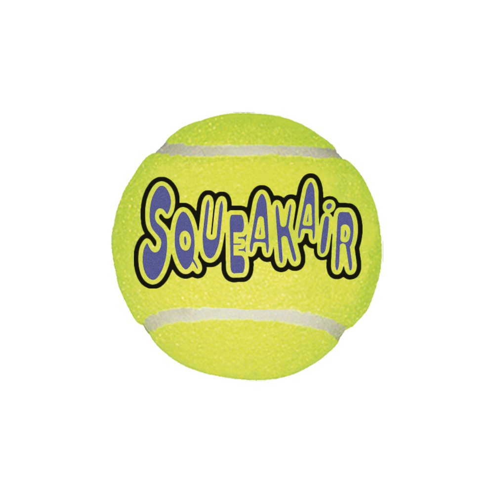 Produktbild för Leksak SqueakAir Balls 3p Gul S