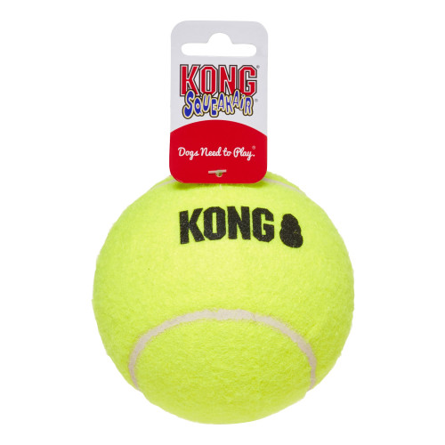 KONG KONG Leksak SqueakAir Ball Gul XL 10cm