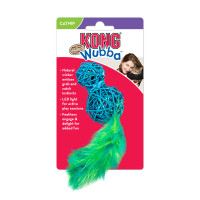 Produktbild för KONG Leksak Wubba Wicker Mix 8cm