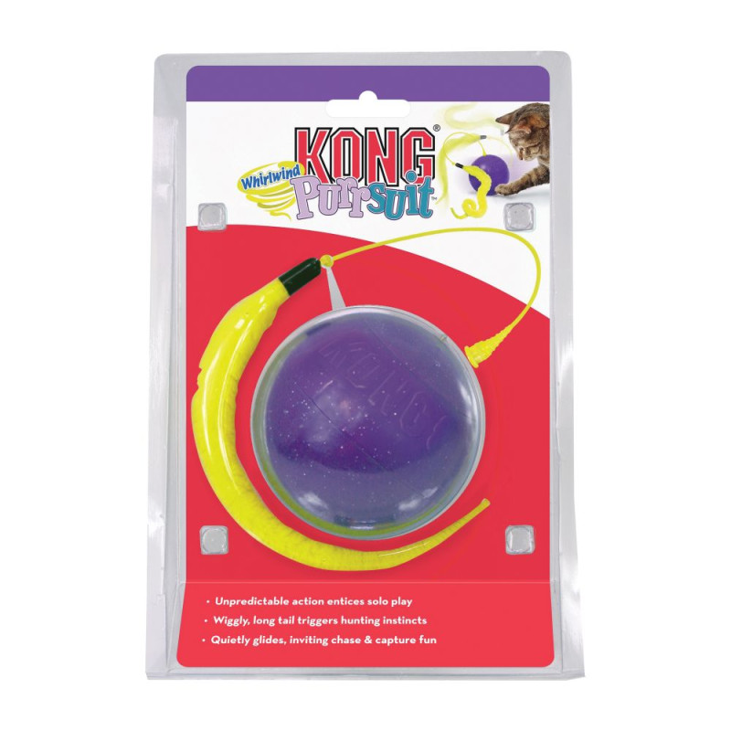 Produktbild för KONG Leksak Purrsuit Whirlwind Blå 8cm