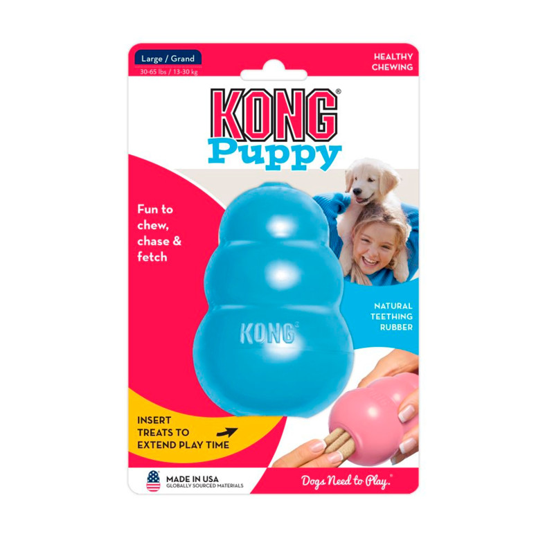 Produktbild för KONG Leksak Kong Puppy Mix L 10cm