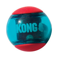 Miniatyr av produktbild för KONG Leksak Squeezz Action Ball 2p Flerfärgad L 8cm