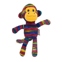 Produktbild för KONG Leksak Yarnimals Monkey Gul M/L 27cm