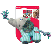 Produktbild för Kong Leksak Knots Carnival Elephant Turkos