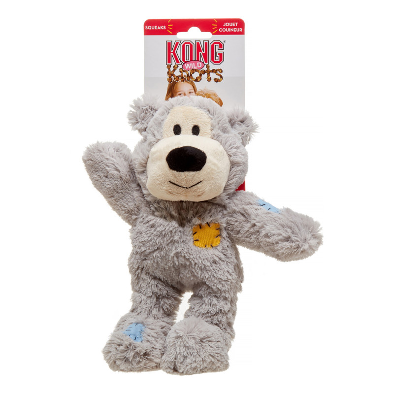 Produktbild för KONG Leksak Wild Knots Bear Brun XL 32cm