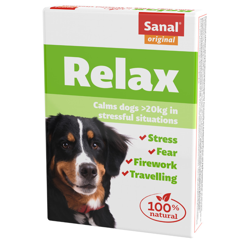 Produktbild för Sanal Relax för hund 20-60kg 15st