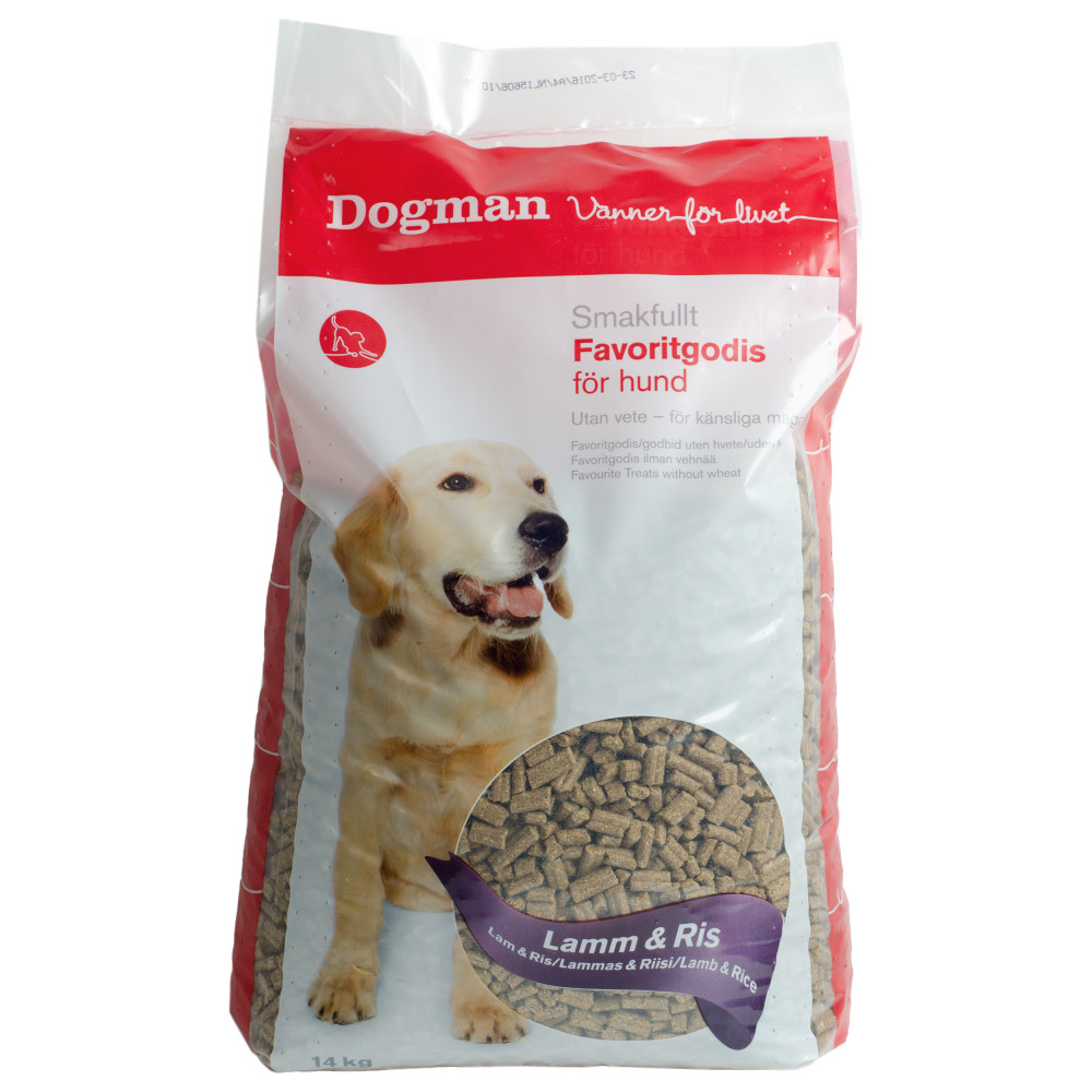 Produktbild för Favoritgodis Lamm & Ris 14kg