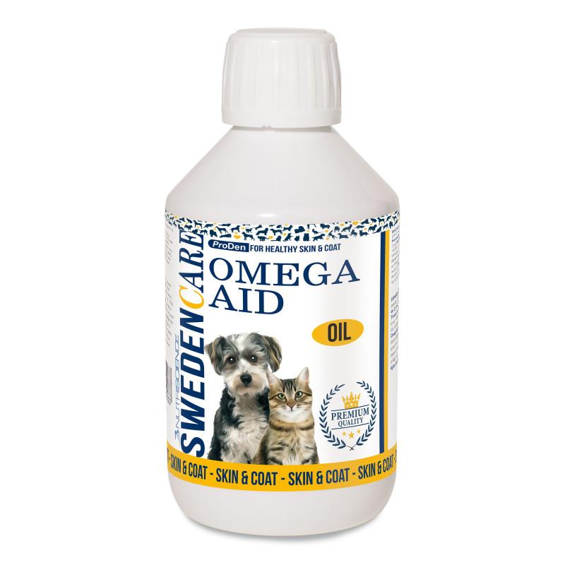 Produktbild för Swedencare Omega Aid fettsyretillskott 250ml