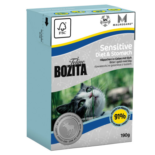 BOZITA Feline Sensitive Diet & Stomach Våtfoder 190g