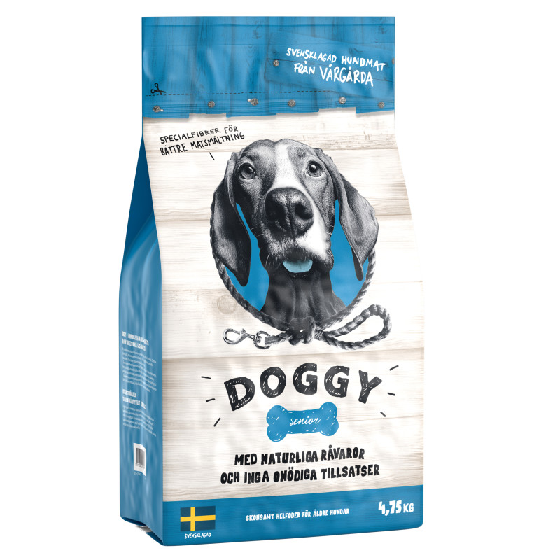 Produktbild för Doggy Senior 4,75kg
