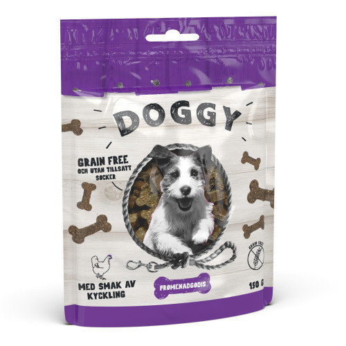 DOGGY Doggy Promenadgodis grain free 150g
