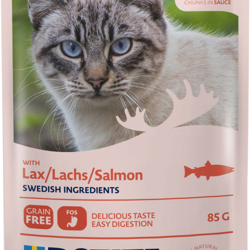 BOZITA Salmon Chunks In Sauce Våtfoder För Katt 85g