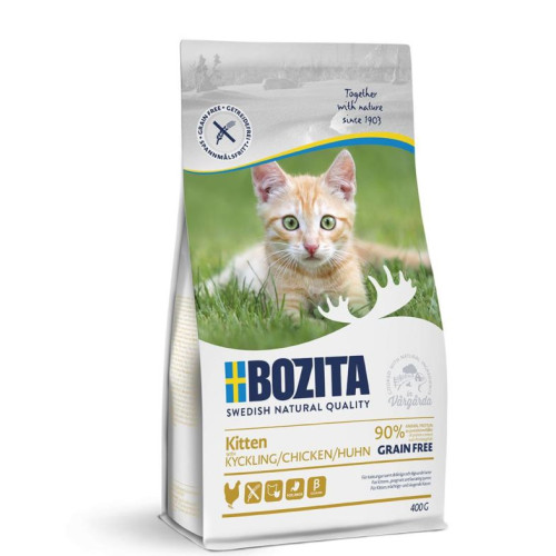 BOZITA Kitten Grain Free Chicken Kattmat 400g