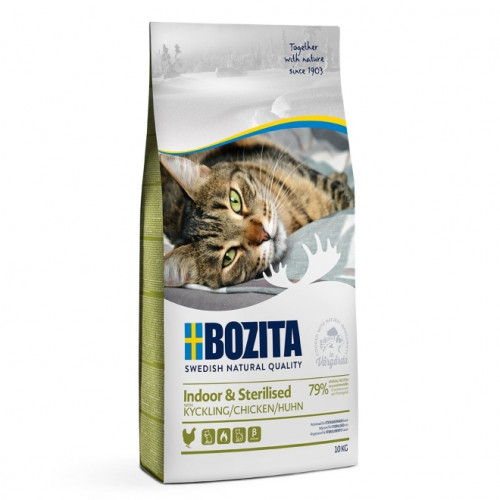 BOZITA Indoor & Sterilised Chicken Kattmat 2kg