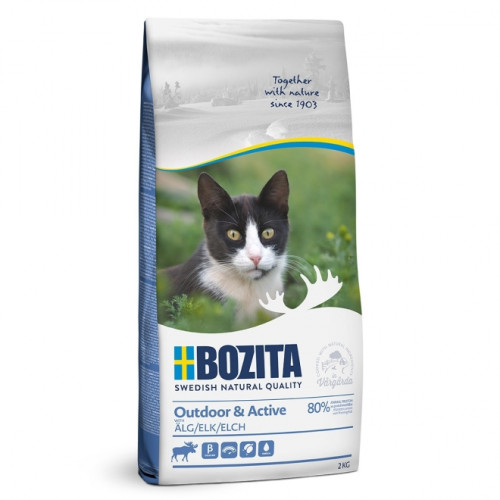 BOZITA Outdoor Active Elk Kattmat 2kg