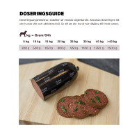 Miniatyr av produktbild för Harmony Dogfood grainfree beef liver 800g