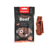 Miniatyr av produktbild för Dogman Hundgodis Meaty Slices of Beef 80g