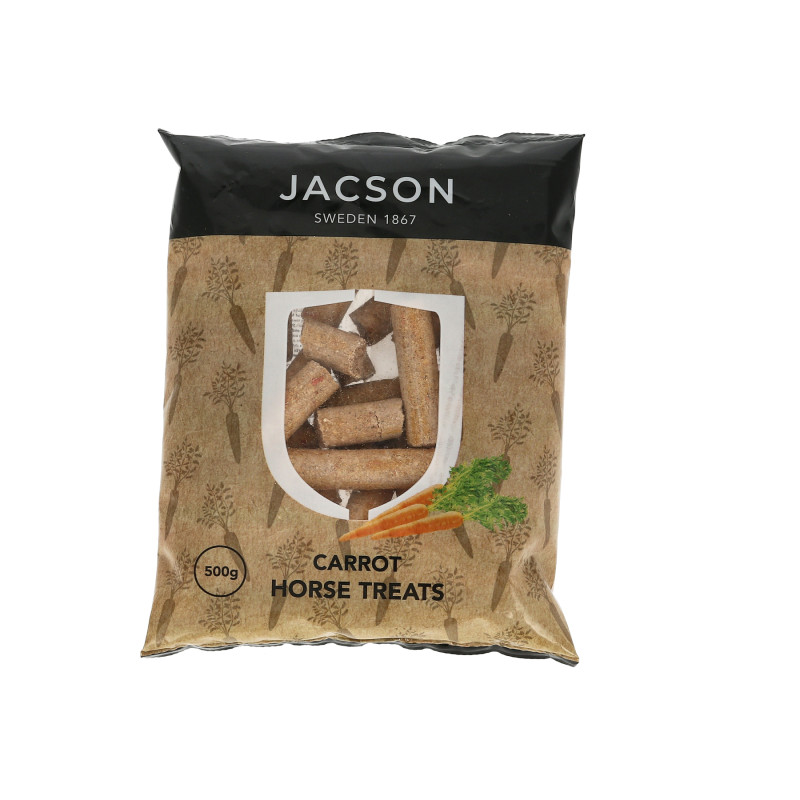 Produktbild för Jacson Hästgodis Morot 500g