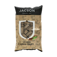 Produktbild för Jacson Hästgodis Lakritssmak 1kg