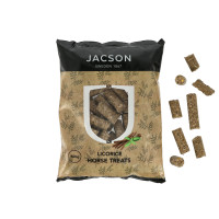 Produktbild för Jacson Hästgodis Lakritssmak 1kg